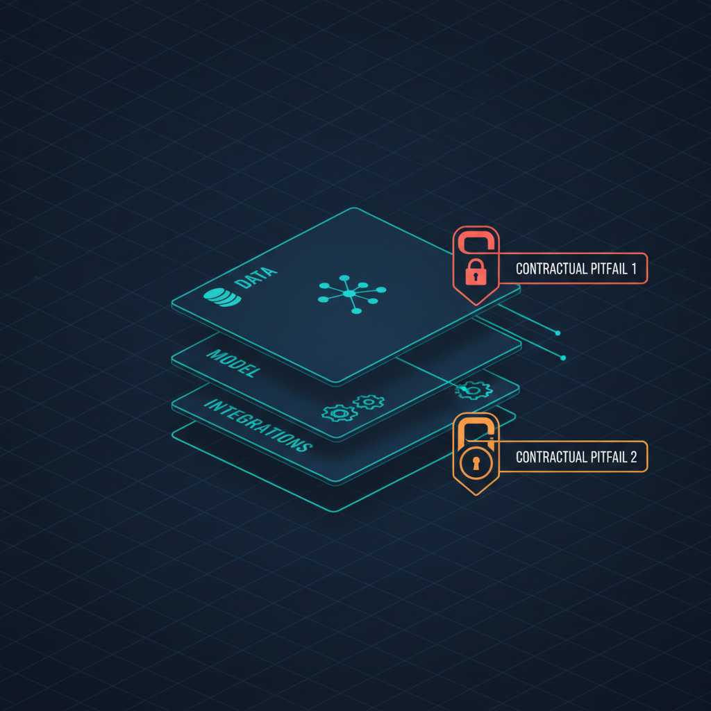 Vendor lock-in w AI: trzy warstwy, dwie pułapki kontraktowe